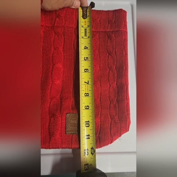 Tommy Hilfiger Red Tote Bag - Picture 6 of 8